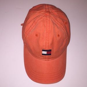 Orange Tommy Hilfiger Hat.